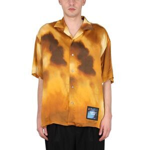 AMBUSH Short Sleeve Printed Shirt Men YELLOW Shirts